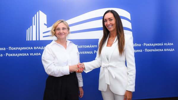 МИНИСТАРКА КУЛТУРЕ СЛОВАЧКЕ ГОСТОВАЛА У ПОКРАЈИНСКОЈ ВЛАДИ: Потенцирано јачање институтуционалне сарадње МИНИСТАРКА КУЛТУРЕ СЛОВАЧКЕ ГОСТОВАЛА У ПОКРАЈИНСКОЈ ВЛАДИ: Потенцирано јачање институтуционалне сарадње