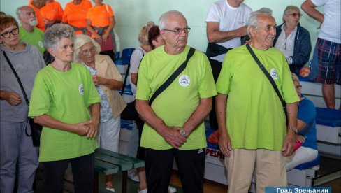 VOJVOĐANSKI PENZIONERI UŽIVALI: Sportska olimpijada u Zrenjaninu (FOTO)