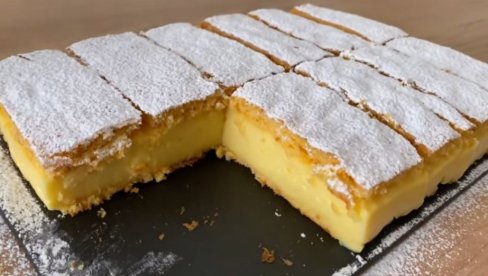 NAJLAKŠI RECEPT ZA KREMPITE: Hrskave korice i najfiniji krem, a za pripremu ne treba više od pola sata NAJLAKŠI RECEPT ZA KREMPITE: Hrskave korice i najfiniji krem, a za pripremu ne treba više od pola sata