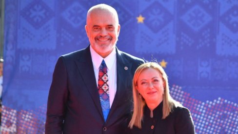 ĐORĐA MELONI JE SESTRA ALBANIJE: Rama zasuo komplimentima italijansku premijerku