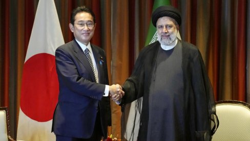 IRAN UNAPREĐUJE ODNOS SA JAPANOM: Kišida i Raisi planiraju razgovor o iranskom nuklearnom programu u NJujorku IRAN UNAPREĐUJE ODNOS SA JAPANOM: Kišida i Raisi planiraju razgovor o iranskom nuklearnom programu u NJujorku