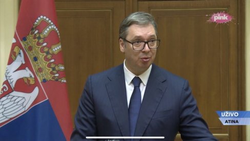 VUČIĆ IZ GRČKE: Izabrao sam put slobode, samostalnosti i nezavisnosti! Borim se za svoj narod VUČIĆ IZ GRČKE: Izabrao sam put slobode, samostalnosti i nezavisnosti! Borim se za svoj narod
