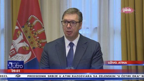 ВУЧИЋ СЕ ОБРАТИО ИЗ АТИНЕ: Председник открио детаље одржаних разговора (ВИДЕО) ВУЧИЋ СЕ ОБРАТИО ИЗ АТИНЕ: Председник открио детаље одржаних разговора (ВИДЕО)