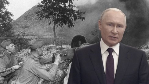 HVALA VAM ZA SLUŽBU, PONOSIM SE VAMA: Putin na obeležavanju 80. godina od Kurske bitke