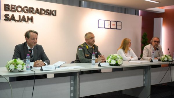 НАЈАВЉЕН ПАРТНЕР 2023: Међународни сајам наоружања и војне опреме од 25. до 28. септембра (ФОТО) НАЈАВЉЕН ПАРТНЕР 2023: Међународни сајам наоружања и војне опреме од 25. до 28. септембра (ФОТО)