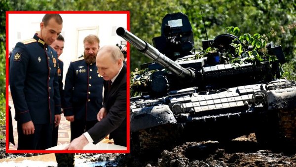 ПУТИН УГОСТИО ТЕНКИСТЕ ХЕРОЈЕ: Посада Аљоше се прославила због убитачне заседе, добили су највиша одликовања (ВИДЕО) ПУТИН УГОСТИО ТЕНКИСТЕ ХЕРОЈЕ: Посада Аљоше се прославила због убитачне заседе, добили су највиша одликовања (ВИДЕО)