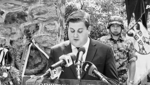 ZBOGOM DRAGI BRATE, POZDRAVI NAM NEBESKU SRBIJU Potresan oproštaj ministra Selakovića od poginulog Kovačevića ZBOGOM DRAGI BRATE, POZDRAVI NAM NEBESKU SRBIJU Potresan oproštaj ministra Selakovića od poginulog Kovačevića