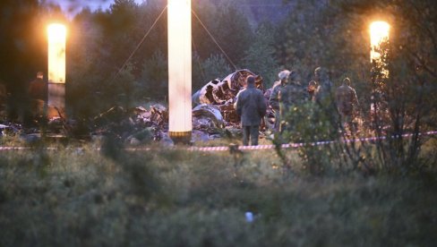 JOŠ NEMA KONAČNIH REZULTATA ISTRAGE: Peskov o Prigožinovoj pogibiji JOŠ NEMA KONAČNIH REZULTATA ISTRAGE: Peskov o Prigožinovoj pogibiji