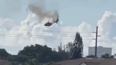 SRUŠIO SE HELIKOPTER NA STAMBENU ZGRADU NA FLORIDI: Zastrašujući snimak kruži internetom (VIDEO)