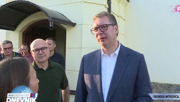 ВУЧИЋ О ПРИТИСЦИМА НА СРБИЈУ: Сваки дан нас притискају да се сврстамо, да не водимо своју политику ВУЧИЋ О ПРИТИСЦИМА НА СРБИЈУ: Сваки дан нас притискају да се сврстамо, да не водимо своју политику
