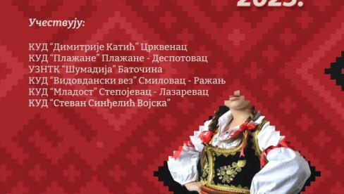 “DANI DIJASPORE“: U nedelju dečija folklorna manifestacija “DANI DIJASPORE“: U nedelju dečija folklorna manifestacija