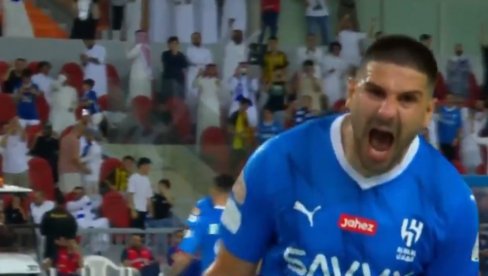 SUPER-SRBIN OPČINIO SAUDIJSKU ARABIJU! Navijači plaču zbog Nejmara, a Aleksandar Mitrović gura Al Hilal ka tituli! (VIDEO)