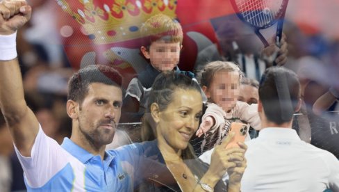 NOVAK IGRAO BEZ JELENE NA TRIBINAMA: Morala da propusti meč - radi se o ćerki NOVAK IGRAO BEZ JELENE NA TRIBINAMA: Morala da propusti meč - radi se o ćerki