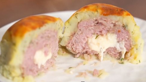 RUČAK ZA DANAS: Knedle od krompira punjene mesom i sirom - ukusnije su čak i od onih slatkih (VIDEO)
