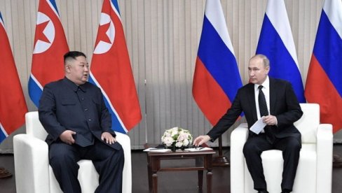 PESKOV OTKRIO TEMU SASTANKA DVOJICE LIDERA: Putin i Kim DŽong Un razgovaraće o bilateralnim odnosima