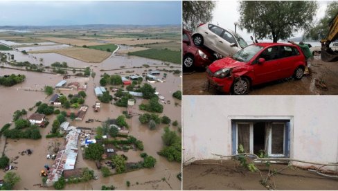 STRAHOVITO NEVREME U GRČKOJ: Najmanje 6 osoba poginulo, više od 6 se vode kao nestale nakon oluje