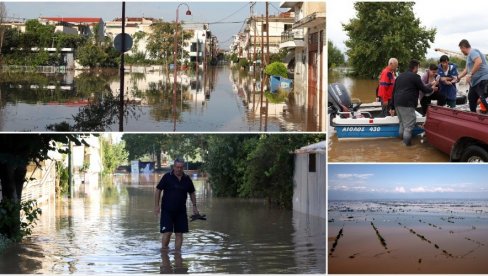 JOŠ 35 SELA U GRČKOJ SPREMA SE ZA EVAKUACIJU: Voda i dalje plavi Tesalijsku ravnicu