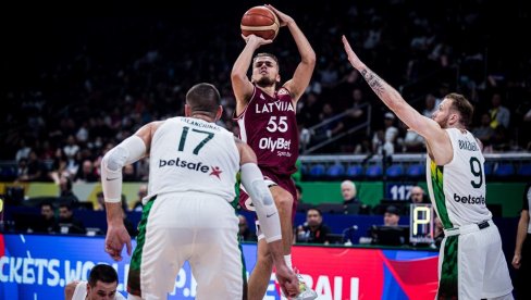 LETONIJA RAZBILA LITVANIJU: Bertans i ekipa ubedljivom pobedom do petog mesta na Mundobasketu LETONIJA RAZBILA LITVANIJU: Bertans i ekipa ubedljivom pobedom do petog mesta na Mundobasketu