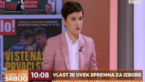 BRNABIĆ RASKRINKALA OPOZICIJU Elita koja koristi svaku priliku da se sprda: Ne smeju se oni parizeru i cenama, već narodu BRNABIĆ RASKRINKALA OPOZICIJU Elita koja koristi svaku priliku da se sprda: Ne smeju se oni parizeru i cenama, već narodu