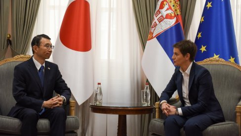 PREMIJERKA SA NOVIM AMBASADOROM JAPANA: Odnosi na uzlaznoj putanji