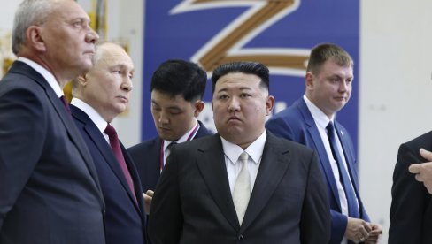 KIM SE ZAHVALIO PUTINU NA GOSTOPRIMSTVU: Sumirao svoju posetu - Radikalni pomak u istoriji odnosa Severne Koreje i Rusije KIM SE ZAHVALIO PUTINU NA GOSTOPRIMSTVU: Sumirao svoju posetu - Radikalni pomak u istoriji odnosa Severne Koreje i Rusije
