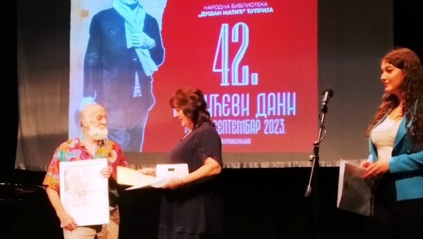 ЛАУРЕАТ МОМЧИЛО ТРАЈКОВИЋ МОМО: Уметник из Београда победник ликовног конкурса „Матићу у част“ (ФОТО) ЛАУРЕАТ МОМЧИЛО ТРАЈКОВИЋ МОМО: Уметник из Београда победник ликовног конкурса „Матићу у част“ (ФОТО)