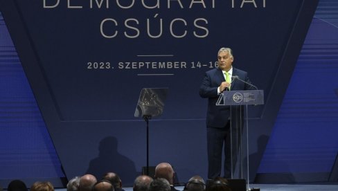 SRBI NISU PROBLEM, VEĆ REŠENJE ZA BALKAN Orban poslao jaku poruku sa Demografskog samita u Budimpešti SRBI NISU PROBLEM, VEĆ REŠENJE ZA BALKAN Orban poslao jaku poruku sa Demografskog samita u Budimpešti