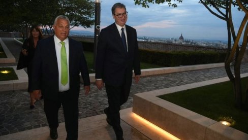 VUČIĆ SE SASTAO SA ORBANOM: Lideri Srbije i Mađarske o planovima i projektima dve zemlje
