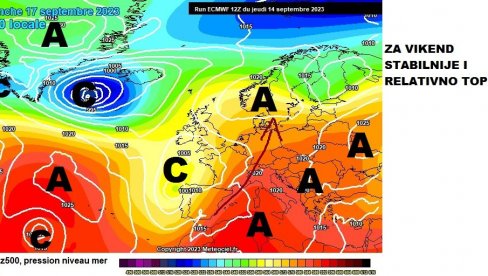 DANAS SE OČEKUJU PLJUSKOVI U 2 DELA SRBIJE Meteorolog Čubrilo: Moguće pogoršanje vremena od ovog datuma