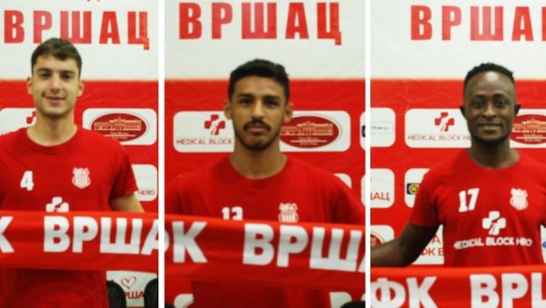 БРАЗИЛАЦ У ОФК ВРШАЦ: Клуб из Баната довео три нова појачања за повратак на врх табеле БРАЗИЛАЦ У ОФК ВРШАЦ: Клуб из Баната довео три нова појачања за повратак на врх табеле