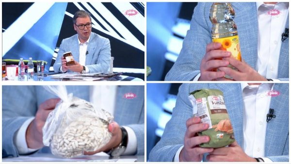 ПАДАЈУ ЦЕНЕ УЉА И БРАШНА: Председник показао нове намирнице - ово су сви производи са бољом ценом ПАДАЈУ ЦЕНЕ УЉА И БРАШНА: Председник показао нове намирнице - ово су сви производи са бољом ценом