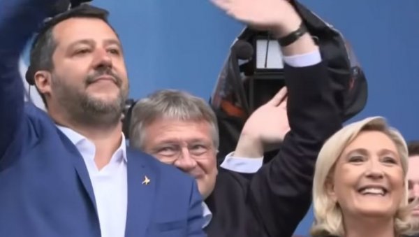 ЗАЈЕДНИЧКИ ИНТЕРЕСИ - ЕВРОПА КАКВУ ЖЕЛИМО: Матео Салвини и Марин ле Пен на Понтиди ЗАЈЕДНИЧКИ ИНТЕРЕСИ - ЕВРОПА КАКВУ ЖЕЛИМО: Матео Салвини и Марин ле Пен на Понтиди