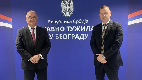 UNAPREĐENJE SARADNJE: Tužilac Stefanović razgovarao sa direktorom Agencije za sprečavanje korupcije UNAPREĐENJE SARADNJE: Tužilac Stefanović razgovarao sa direktorom Agencije za sprečavanje korupcije