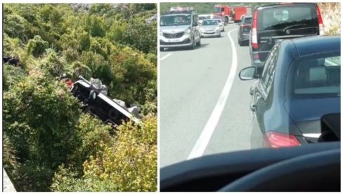 PRVE SLIKE TEŠKE NESREĆE U CRNOJ GORI: Najmanje troje mrtvih, službe izvlače povređene (FOTO) PRVE SLIKE TEŠKE NESREĆE U CRNOJ GORI: Najmanje troje mrtvih, službe izvlače povređene (FOTO)