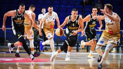 PARTIZAN PRVI FINALISTA ABA SUPERKUPA: Igokea pala, Avramović oduševio grobare