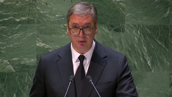 СТОЈИМ ПРЕД ВАМА КАО ПРЕДСТАВНИК СЛОБОДНЕ И САМОСТАЛНЕ ЗЕМЉЕ - СРБИЈЕ Вучић: Нећемо погазити своја традиционална пријатељства СТОЈИМ ПРЕД ВАМА КАО ПРЕДСТАВНИК СЛОБОДНЕ И САМОСТАЛНЕ ЗЕМЉЕ - СРБИЈЕ Вучић: Нећемо погазити своја традиционална пријатељства