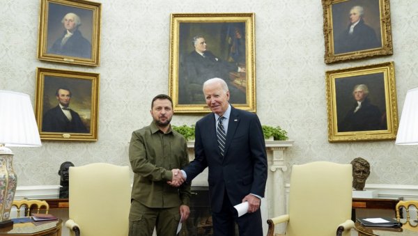 БАЈДЕН ПОЗВАО ЗЕЛЕНСКОГ НА САСТАНАК У БЕЛОЈ КУЋИ: Разговор о рату против Русије планиран за 12. децембар БАЈДЕН ПОЗВАО ЗЕЛЕНСКОГ НА САСТАНАК У БЕЛОЈ КУЋИ: Разговор о рату против Русије планиран за 12. децембар