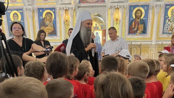 ПАТРИЈАРХОВ ПОЗИВ НА МОЛИТВУ ЗА ПОЧЕТАК НОВЕ ШКОЛСКЕ ГОДИНЕ: За заједништво и другарство наше деце, да им Господ буде помоћник ПАТРИЈАРХОВ ПОЗИВ НА МОЛИТВУ ЗА ПОЧЕТАК НОВЕ ШКОЛСКЕ ГОДИНЕ: За заједништво и другарство наше деце, да им Господ буде помоћник