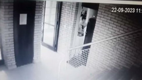 POKRAO JE SVE VREDNE STVARI: Kamere uhvatile lopova u Višnjičkoj banji - Stanari zabrinuti, ovo nije prvi slučaj (VIDEO)
