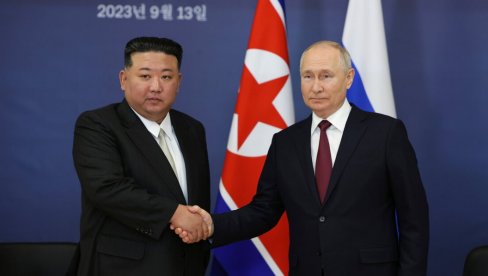 KIM DŽONG UN ČESTITAO PUTINU POBEDU NA IZBORIMA: Vreme donosi bliske odnose dve zemlje