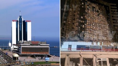 UNIŠTEN HOTEL KOJI JE BIO ATRAKCIJA UKRAJINSKE LUKE: Raketni napad na Odesu (FOTO/VIDEO) UNIŠTEN HOTEL KOJI JE BIO ATRAKCIJA UKRAJINSKE LUKE: Raketni napad na Odesu (FOTO/VIDEO)