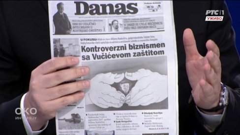 SRAMNO IZDANJE DANASA NA DAN ŽALOSTI: Vučić u neverici - Što to radite svojoj zemlji? SRAMNO IZDANJE DANASA NA DAN ŽALOSTI: Vučić u neverici - Što to radite svojoj zemlji?