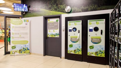 JOŠ DVA APARATA ZA RECIKLAŽU AMBALAŽE U LIDLU: Doniraj ili umanji svoj račun JOŠ DVA APARATA ZA RECIKLAŽU AMBALAŽE U LIDLU: Doniraj ili umanji svoj račun