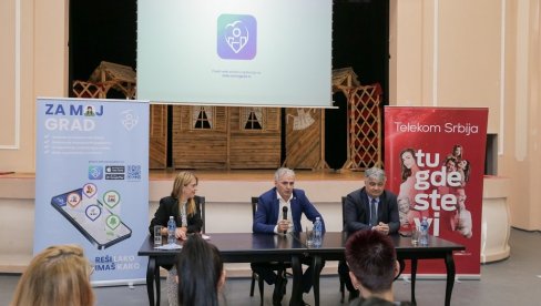 Digitalna platforma Telekoma Srbija „Za moj grad“ Digitalna platforma Telekoma Srbija „Za moj grad“