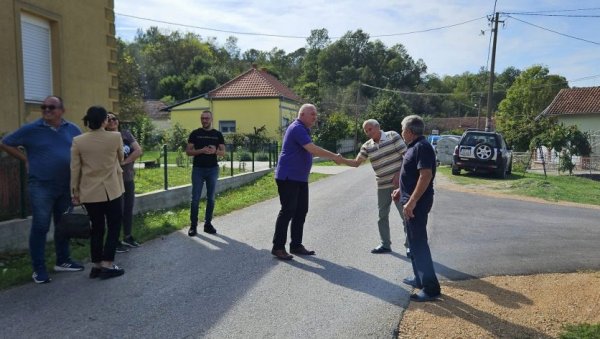 Завршено асфалтирање у Орешковици Завршено асфалтирање у Орешковици