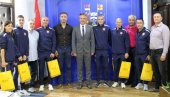 DAN PRED UKRAJINCE: Prijem za futsalere Srbije kod gradonačelnika Vranja DAN PRED UKRAJINCE: Prijem za futsalere Srbije kod gradonačelnika Vranja