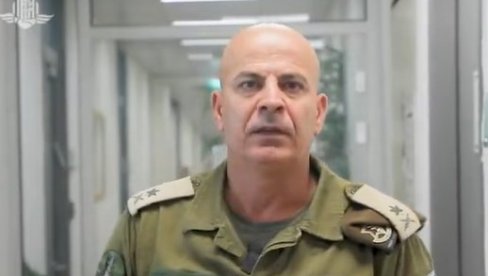 OTVORILI STE VRATA PAKLA Izraelski general poručio Hamasu: Platićete (VIDEO) OTVORILI STE VRATA PAKLA Izraelski general poručio Hamasu: Platićete (VIDEO)
