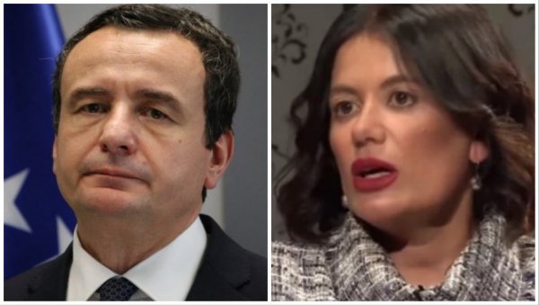 МИЛОВА НОВИНАРКА СА КУРТИЈЕМ НАПАДА СРБИЈУ: Кампања Аљбина у црногорским медијима МИЛОВА НОВИНАРКА СА КУРТИЈЕМ НАПАДА СРБИЈУ: Кампања Аљбина у црногорским медијима