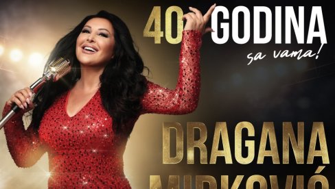 RASPRODALA ARENU BEZ REKLAME: Dragana Mirković zakazala drugi koncert RASPRODALA ARENU BEZ REKLAME: Dragana Mirković zakazala drugi koncert