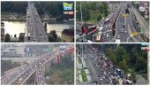 POTPUNI KOLAPS SAOBRAĆAJA U BEOGRADU: Najveći deo zastoja mahom u centru, vozila mile (FOTO)